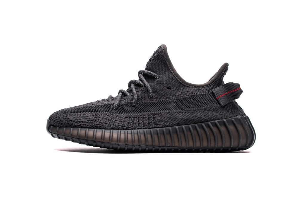 Adidas Yeezy Boost 350 V2 'Black Non-Reflective' Unisex Sneakers ...