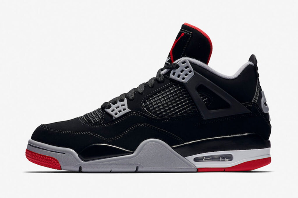 Air Jordan 4 Retro OG 'Bred' 2019 - DELTITECH