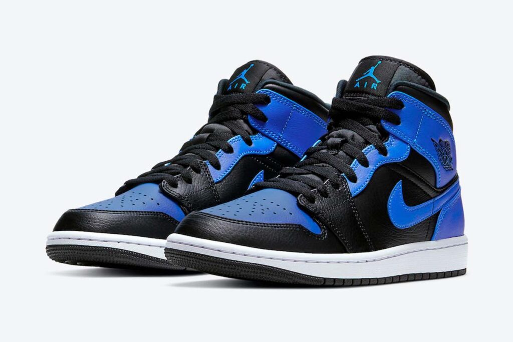 Air Jordan 1 Mid 'Hyper Royal' - DELTITECH