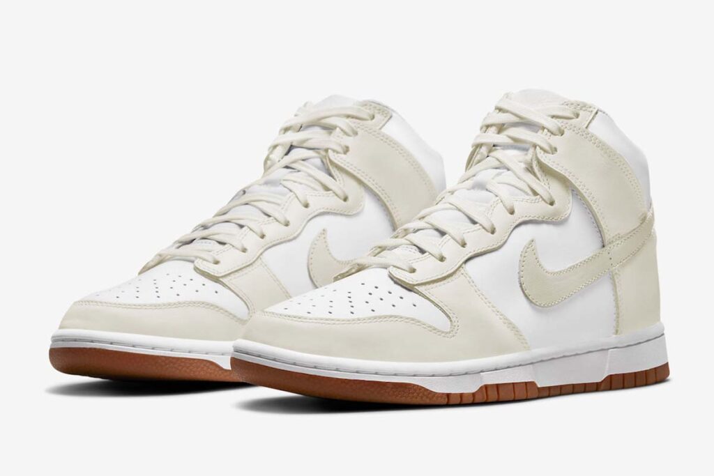 Wmns Nike Dunk High 'Sail Gum' - DELTITECH