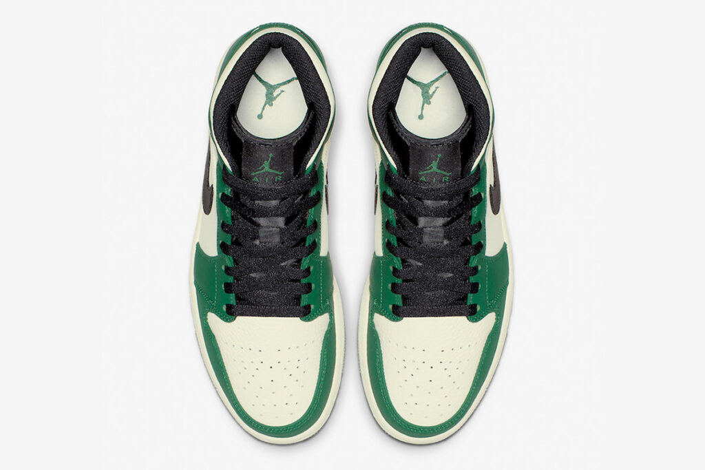 Air Jordan 1 Mid 'Pine Green' - DELTITECH