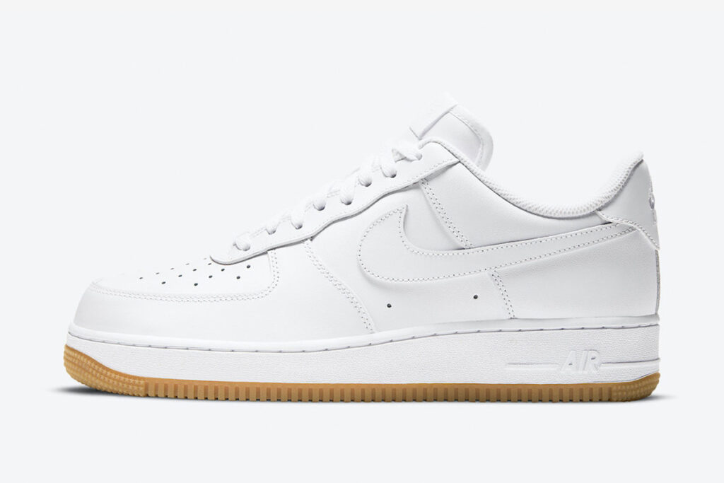 Nike Air Force 1 '07 'White Gum Light Brown' - DELTITECH