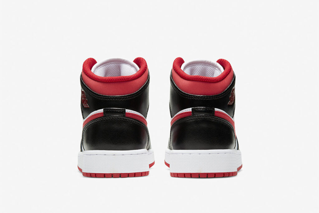 Air Jordan 1 Mid 'Black Gym Red' - DELTITECH